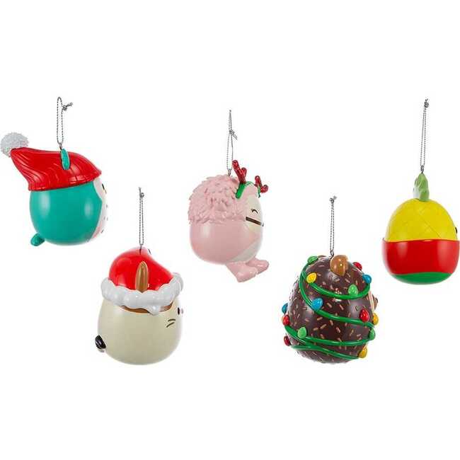 Squishmallows® Blow Mold Ornaments, Set of 5 - Ornaments - 2