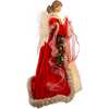 UL 10-Light 16-Inch Red and Ivory Angel Treetop - Tree Toppers - 4