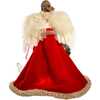 UL 10-Light 16-Inch Red and Ivory Angel Treetop - Tree Toppers - 6