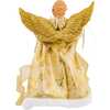 UL 10-Light 12-Inch Gold Dress Angel Treetop - Tree Toppers - 4