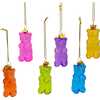 Noble Gems Glass Gummy Bear Ornaments 6-Piece Set - Ornaments - 1 - thumbnail