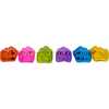 Noble Gems Glass Gummy Bear Ornaments 6-Piece Set - Ornaments - 6