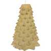 9-Inch Battery Operated Gold Christmas Tree Candle with LED Flicker Flame - Candles - 2