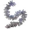 9-Foot Pre-Lit Silver Point Pine Garland - Garlands - 1 - thumbnail