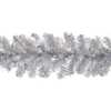 9-Foot Pre-Lit Silver Point Pine Garland - Garlands - 3