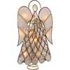 9.5-Inch UL 10-Light Capiz Angel Treetop - Tree Toppers - 2