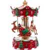 8.7-Inch Musical Wind-Up Carousel Tablepiece - Accents - 1 - thumbnail