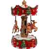 8.7-Inch Musical Wind-Up Carousel Tablepiece - Accents - 3