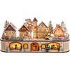 8.27-Inch Battery Operated Led 2 Tier Christmas Village - Accents - 1 - thumbnail