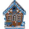 7-Inch LED Hanukkah Gingerbread House Tablepiece - Accents - 2