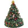 7-Inch Christmas Tree Revolving Music Box - Accents - 1 - thumbnail