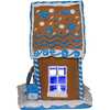 7-Inch LED Hanukkah Gingerbread House Tablepiece - Accents - 4