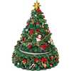 7-Inch Christmas Tree Revolving Music Box - Accents - 2