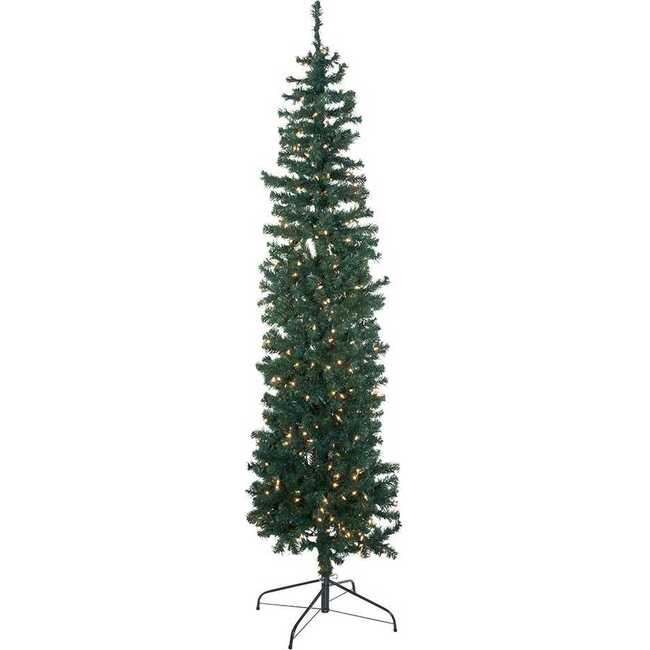 7-Foot Pre-Lit Winchester Pine Pencil Tree