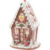 7.87-Inch Battery Operated LED Gingerbread House With Heart - Accents - 1 - thumbnail