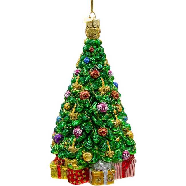 7.5-Inch Bellissimo Glass Christmas Tree Ornament - Ornaments - 2