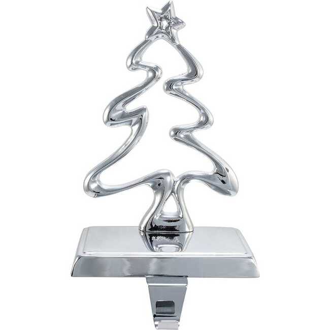 7.5-Inch Metal Tree Stocking Holder - Stockings - 2