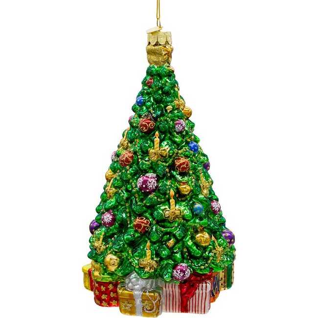 7.5-Inch Bellissimo Glass Christmas Tree Ornament - Ornaments - 5