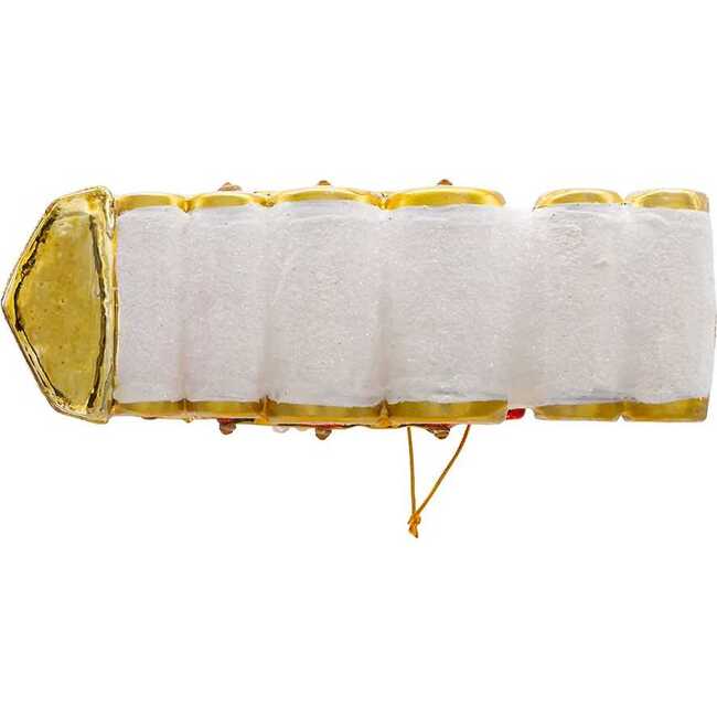 6-Inch Bellissimo Glass Santa with Train Ornament - Ornaments - 7