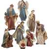 6.25-Inch Resin Nativity Set of 8 Pieces - Accents - 1 - thumbnail