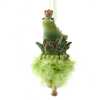 6.25-Inch Holly Hats Frog Prince Ornament - Ornaments - 1 - thumbnail