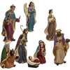 6.25-Inch Resin Nativity Set of 8 Pieces - Accents - 2