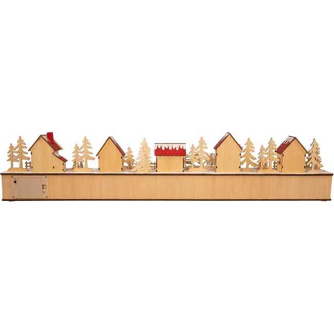 6.7-Inch Light-Up Christmas Village With Advent Calender - Advent Calendars - 4