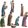 6.25-Inch Resin Nativity Set of 8 Pieces - Accents - 3