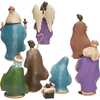6.25-Inch Resin Nativity Set of 8 Pieces - Accents - 4