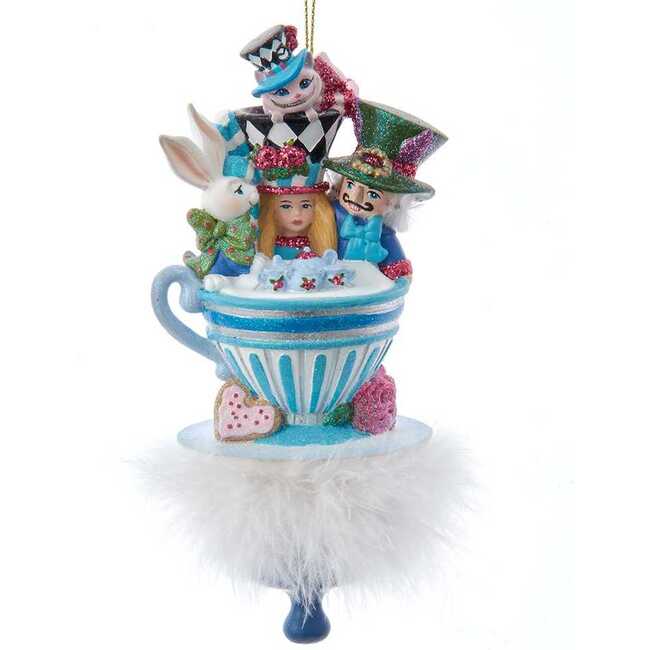 6.25-Inch Alice Teaparty Ornament