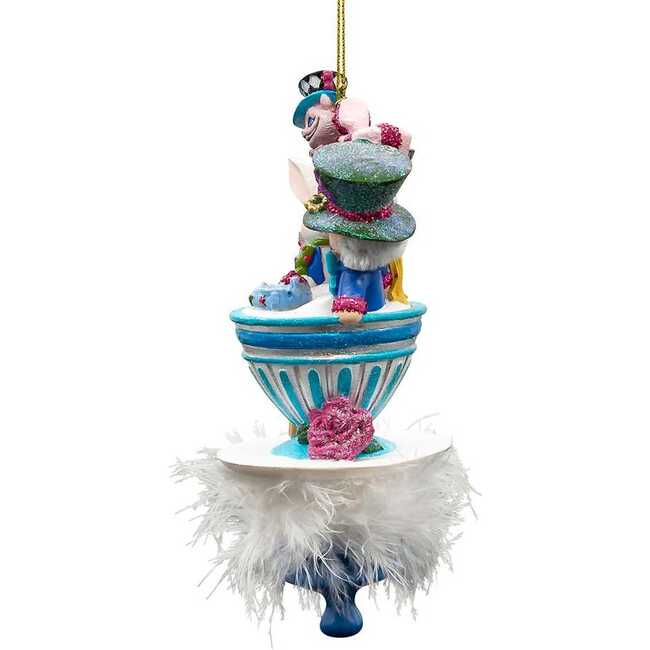 6.25-Inch Alice Teaparty Ornament - Ornaments - 2