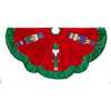 48-inch Velvet with Nutcracker Design Tree skirt - Tree Skirts - 1 - thumbnail