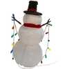 48-inch Lighted Collapsible Snowman - Accents - 3