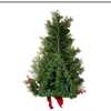 26-Inch Battery-Operated Pre-Lit Wall Tree With Red Bow - Trees - 4