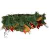 30-Inch Unlit Red & Gold Poinsettia Wreath - Wreaths - 7