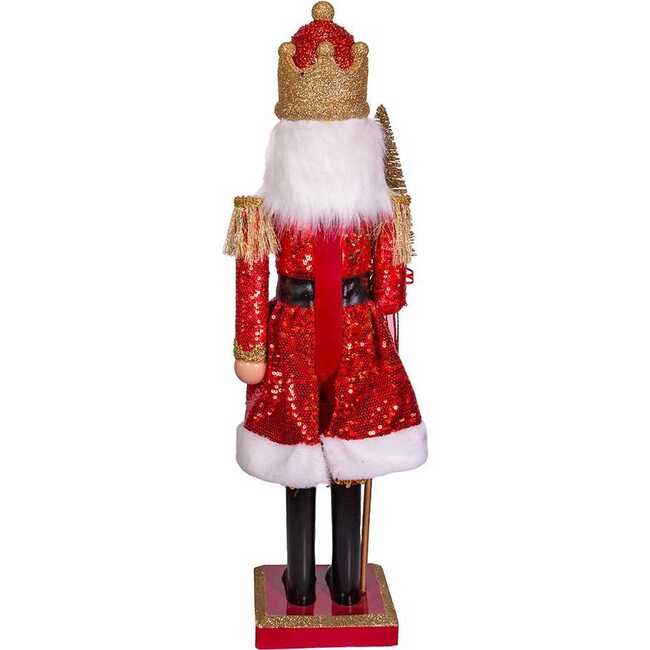 24-Inch Plastic Red and Gold King Nutcracker - Nutcrackers - 7