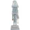 20-Inch Animated Musical White Soldier Water Globe Hat Nutcracker - Nutcrackers - 3