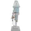 20-Inch Animated Musical White Soldier Water Globe Hat Nutcracker - Nutcrackers - 4