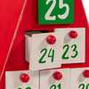 19.7-Inch Triangular Santa Head Advent Calender - Advent Calendars - 2