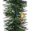 18-Inch Pre-lit Warm White Incandescent Green Garland - Garlands - 3