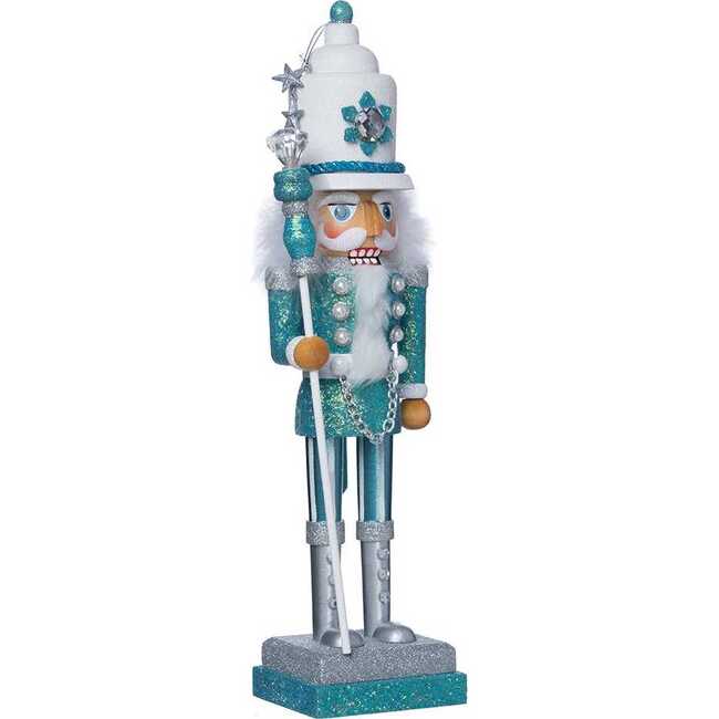 17-Inch Turquoise/White Nutcracker - Nutcrackers - 2