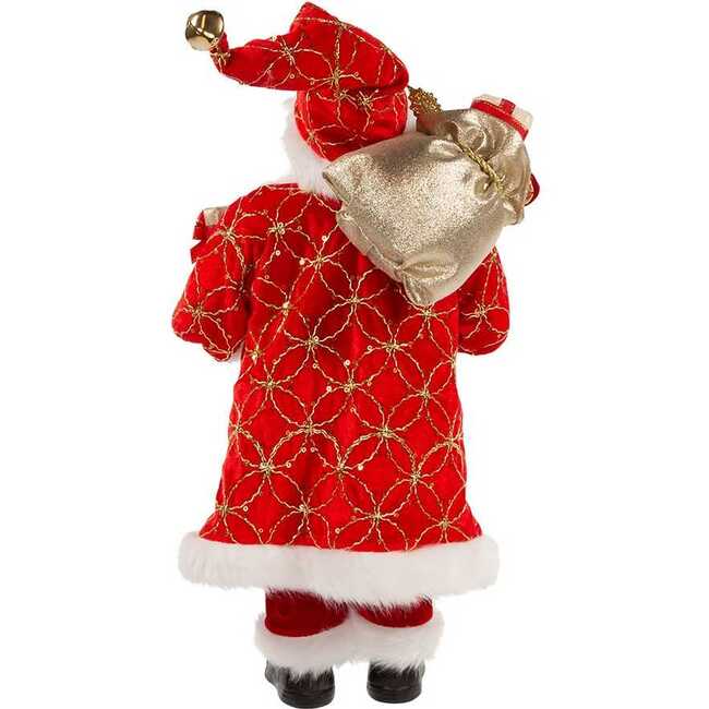 17-Inch Kringle Klaus Red Santa with Gifts - Accents - 3