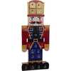 17.3-Inch Wooden Nutcracker Advent Calendar - Advent Calendars - 1 - thumbnail