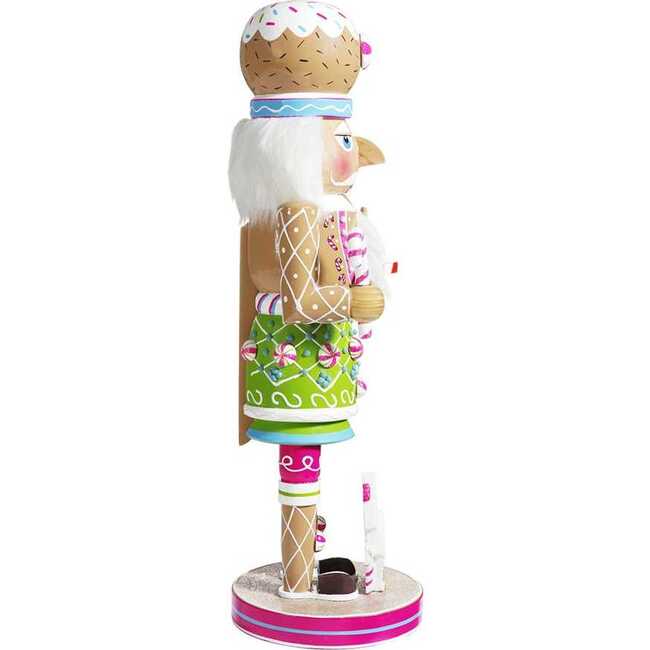 16-Inch Wooden Gingerbread Nutcracker - Nutcrackers - 3