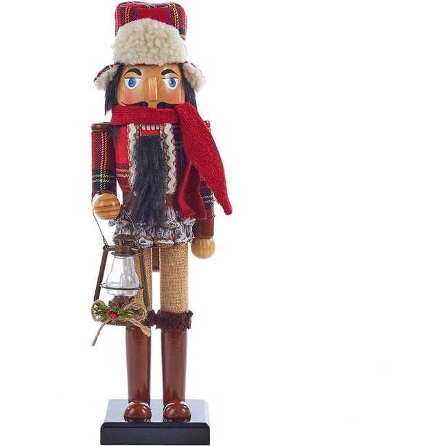 15-Inch Wooden Woodsman Nutcracker