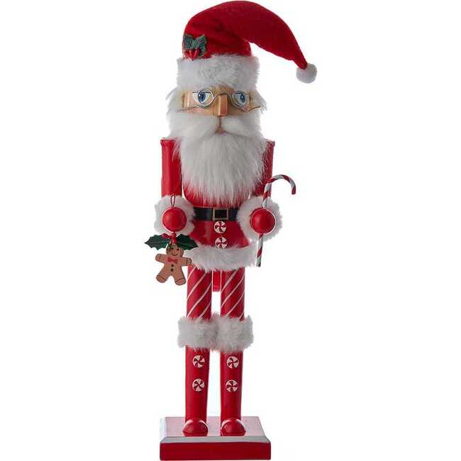 15-Inch Wooden Santa Claus Nutcracker