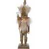 16-Inch Platinum and Gold Glitter King Nutcracker - Nutcrackers - 2