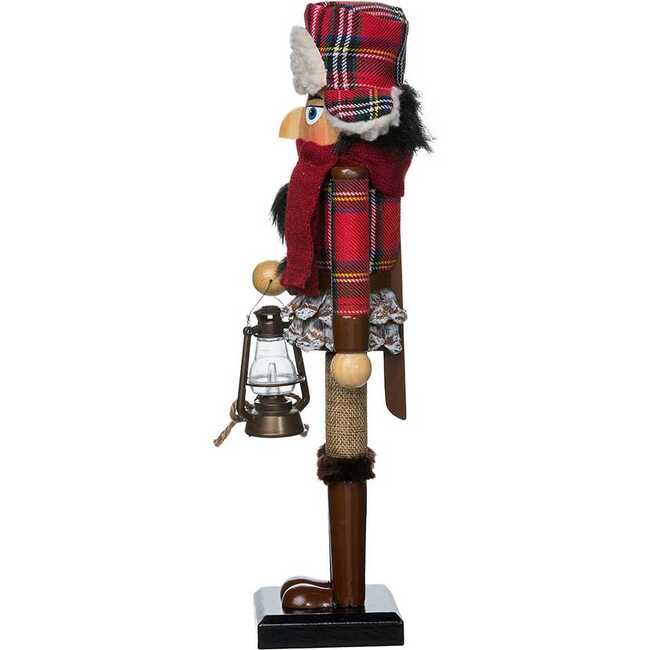 15-Inch Wooden Woodsman Nutcracker - Nutcrackers - 3