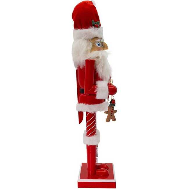 15-Inch Wooden Santa Claus Nutcracker - Nutcrackers - 2