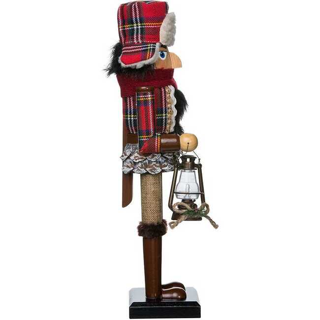 15-Inch Wooden Woodsman Nutcracker - Nutcrackers - 4